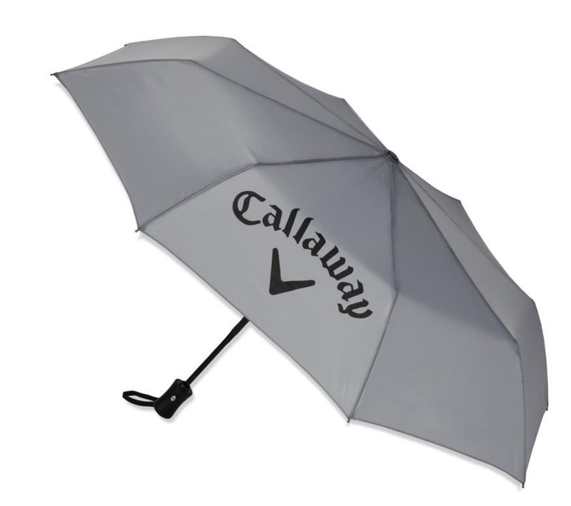 Callaway 43" Single Canopy Collapsible Umbrella, grey/black