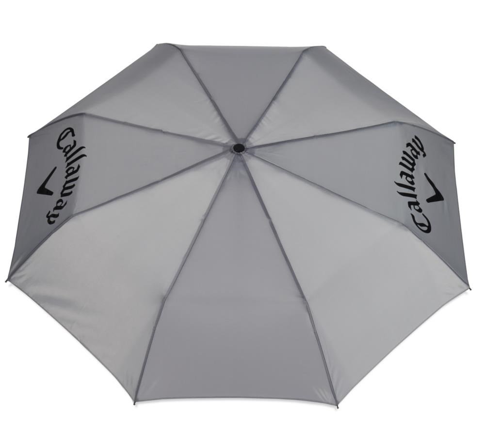 Callaway 43" Single Canopy Collapsible Umbrella, grey/black