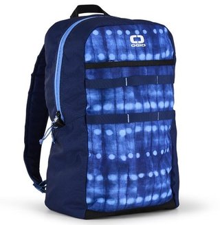 Ogio Alpha Lite backpack, shibori dot