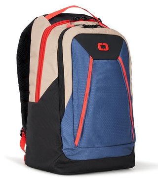 Ogio Bandit Pro 20L Backpack bag, tan/blue/red