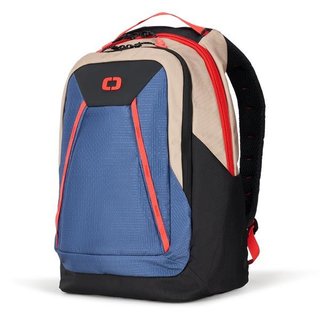 Ogio Bandit Pro 20L Backpack bag, tan/blue/red