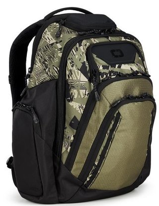 Ogio Gambit Pro Backpack 25L bag, woodcut polka
