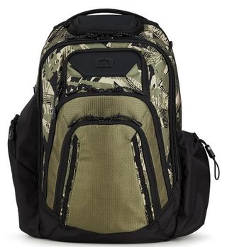 Ogio Gambit Pro Backpack 25L bag, woodcut polka