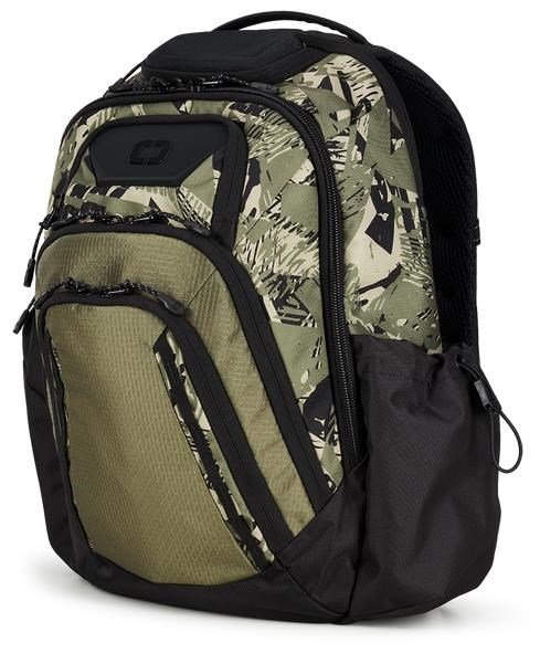 Ogio Gambit Pro Backpack 25L bag, woodcut polka