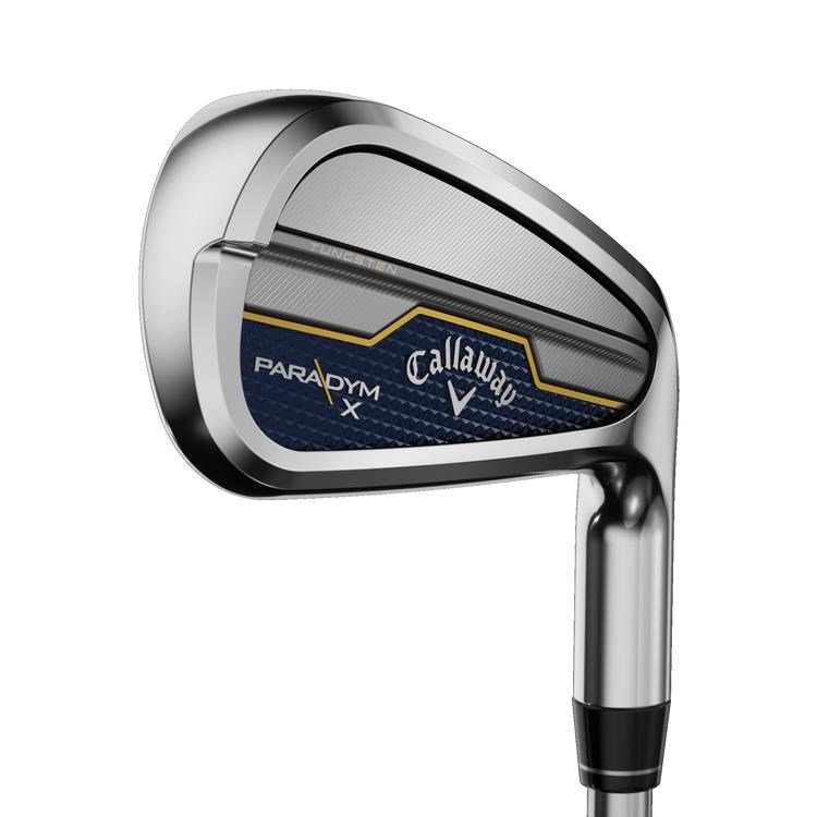 Callaway Paradym X men's irons, steel