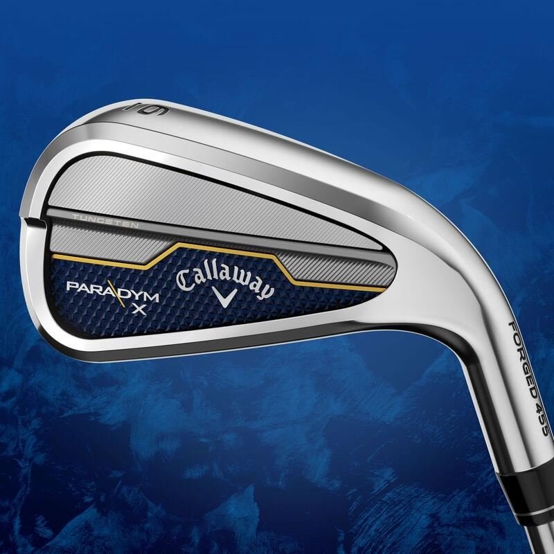 Callaway Paradym X men's irons, steel