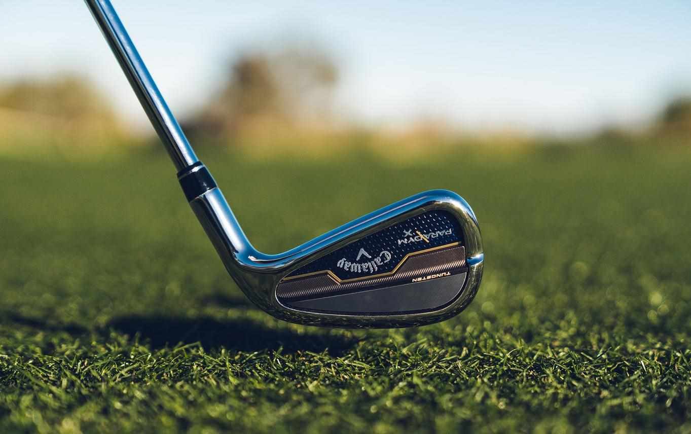 Callaway Paradym X men's irons, steel