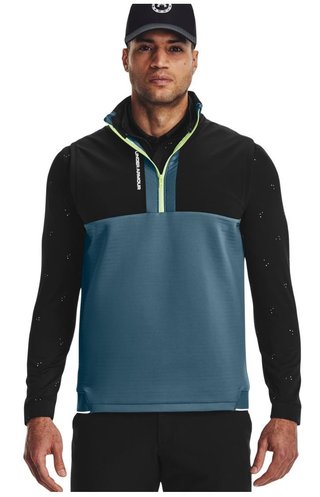 Under Armour Storm Daytona men's vest, black/static blue