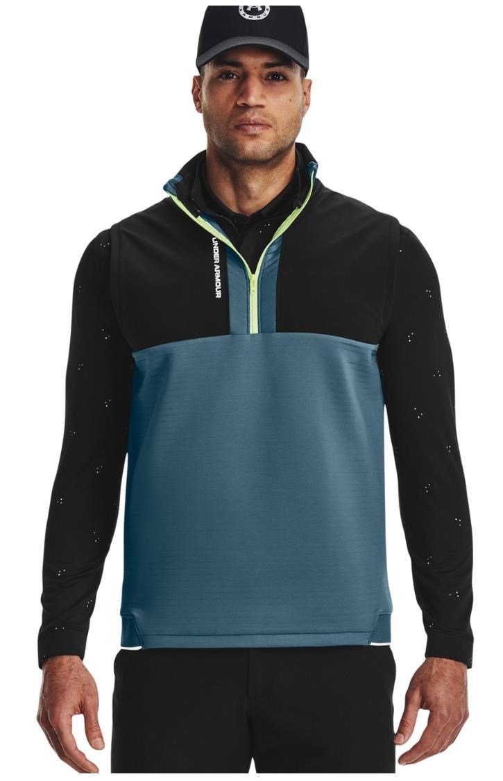 Under Armour Storm Daytona men's vest, black/static blue