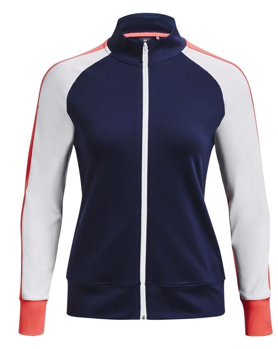 Under Armour Storm Midlayer women's sweatshirt, midnight navy/white
