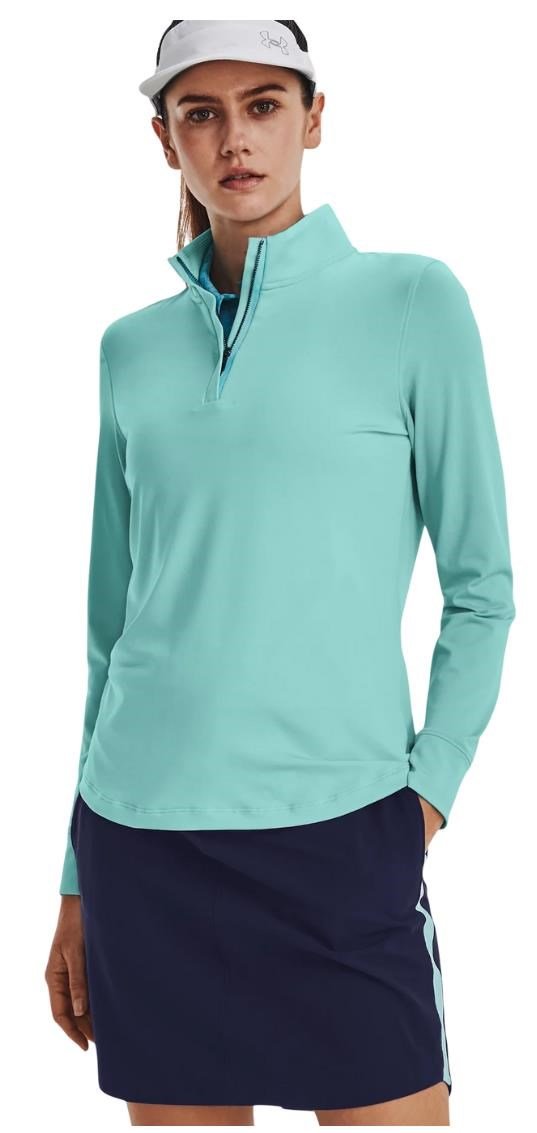 Under Armour Playoff 1/4 Zip women's sweatshirt, blue
