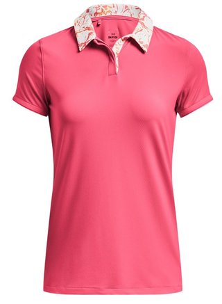 Under Armour Iso-Chill women's polo, pink