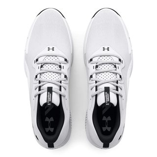 Under Armour Charged Draw 2 mens golf shoes, white