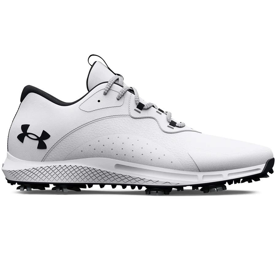Under Armour Charged Draw 2 mens golf shoes, white