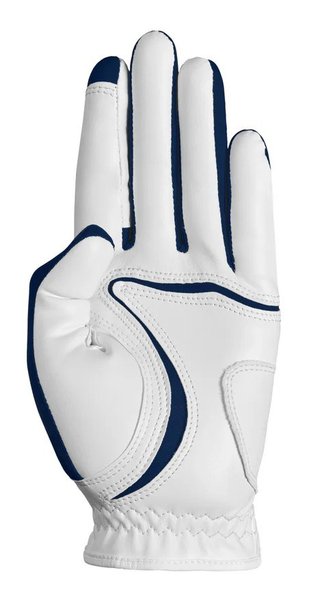 Zoom Zoom Hybrid mens golf glove, white/navy