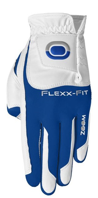 Zoom Zoom Hybrid mens golf glove, royal