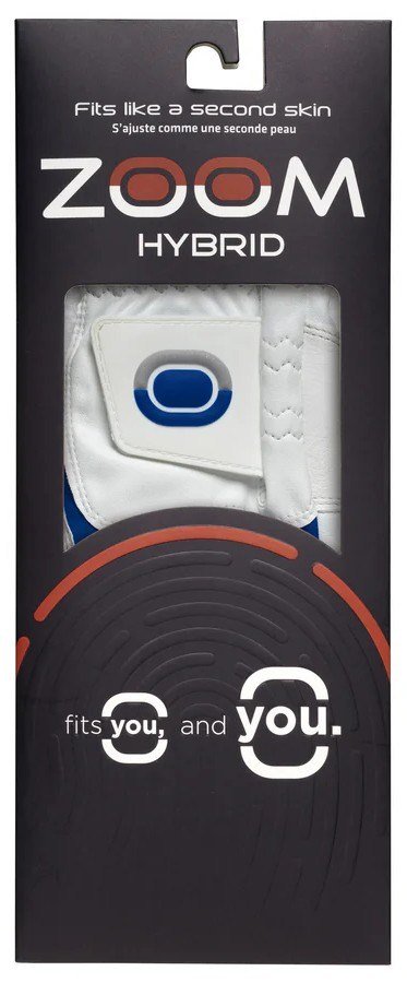 Zoom Zoom Hybrid mens golf glove, royal