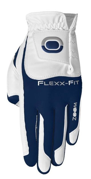 Zoom Zoom Hybrid ladies golf glove, white/navy