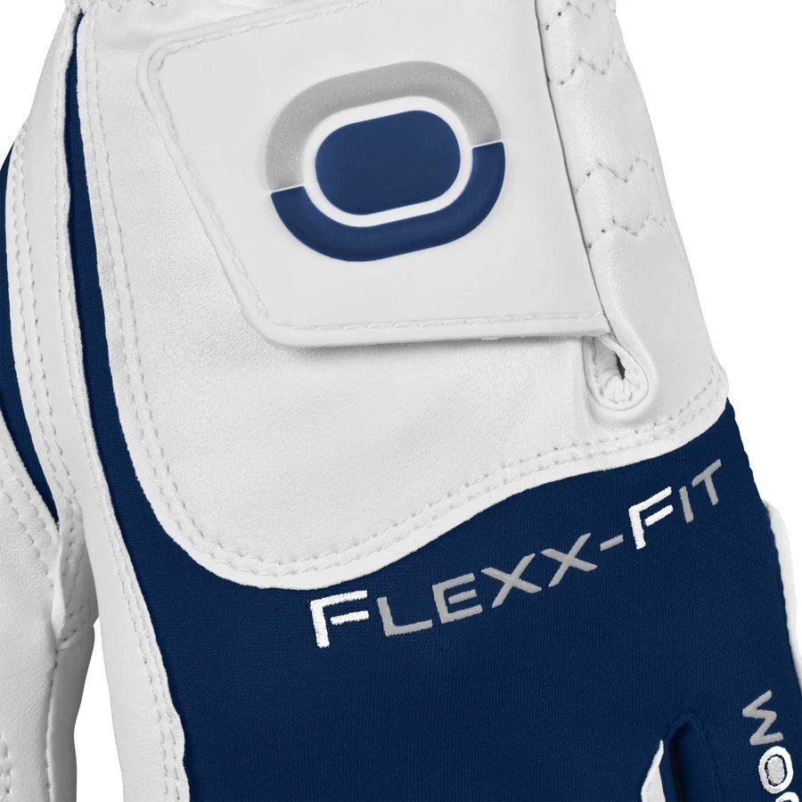 Zoom Zoom Hybrid ladies golf glove, white/navy