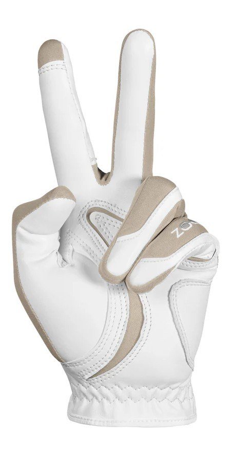 Zoom Zoom Hybrid ladies golf glove, sand
