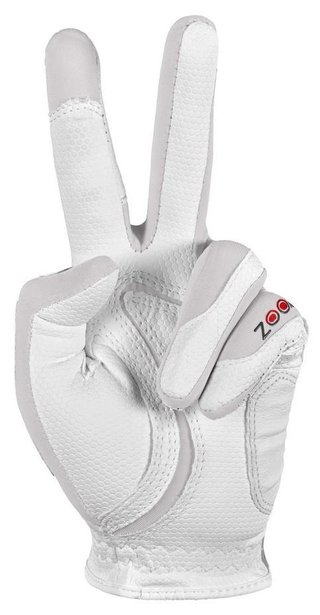 Zoom Zoom Weather Junior golf glove, white