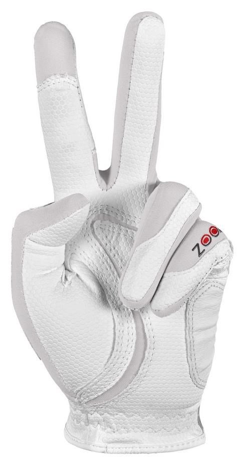 Zoom Zoom Weather Junior golf glove, white