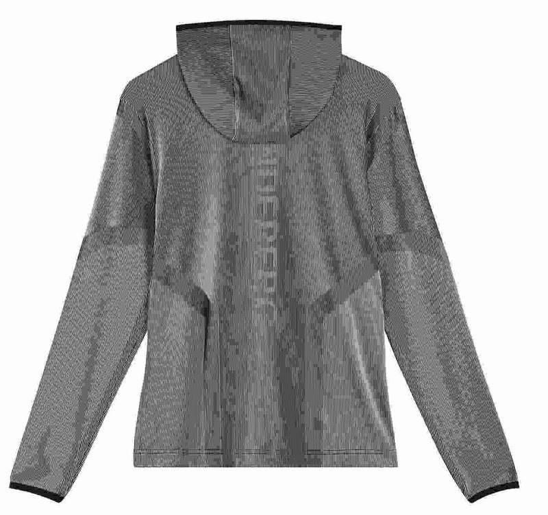 J.Lindeberg Jacquard men's hoodie, navy
