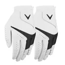 Callaway Weather Spann ladies golf gloves (2pack), white