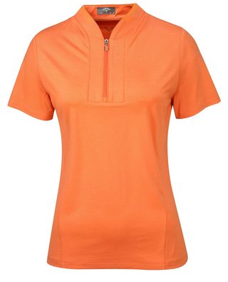 Callaway Tonal Heather women's polo, nectarine heather