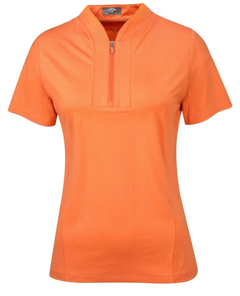 Callaway Tonal Heather women's polo, nectarine heather