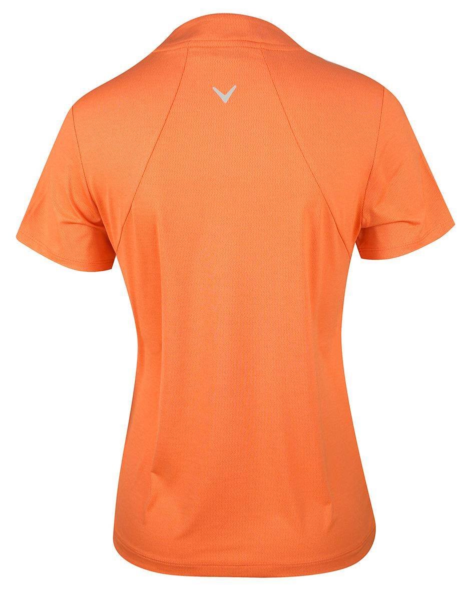 Callaway Tonal Heather women's polo, nectarine heather