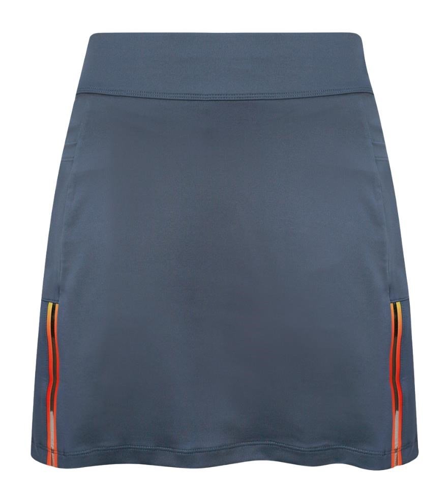Callaway Chroma Stripe women's skort, blue indigo