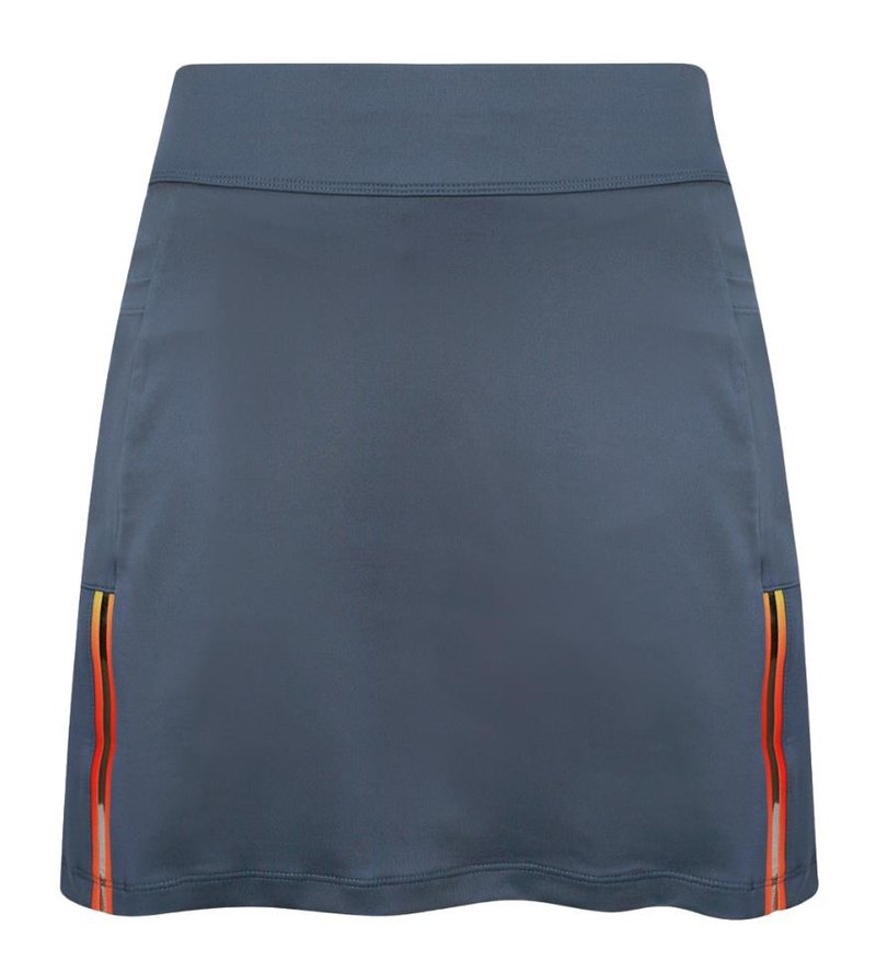 Callaway Chroma Stripe women's skort, blue indigo