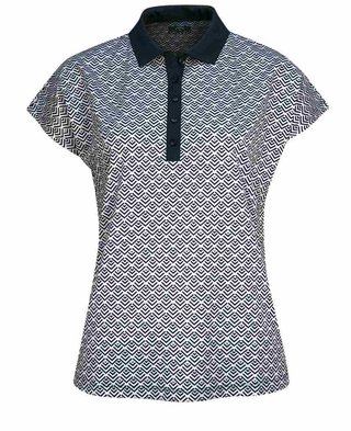 Callaway Chev Geo women's polo, brilliant white