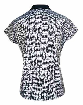 Callaway Chev Geo women's polo, brilliant white