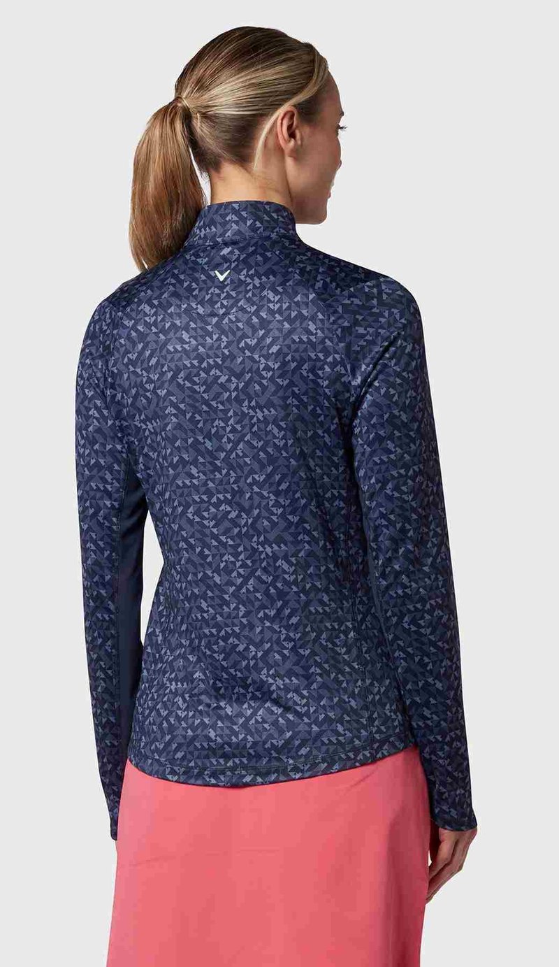Callaway Shape Shifter Geo women's sweatshirt, peacoat