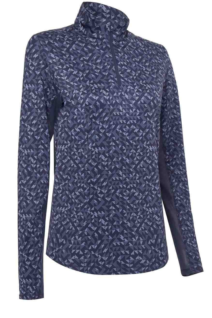 Callaway Shape Shifter Geo women's sweatshirt, peacoat
