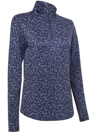Callaway Shape Shifter Geo women's sweatshirt, peacoat