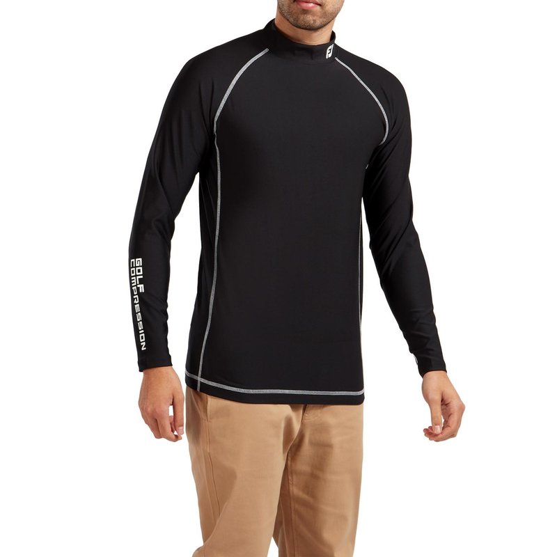 FootJoy Thermal Base Layer men's top, black
