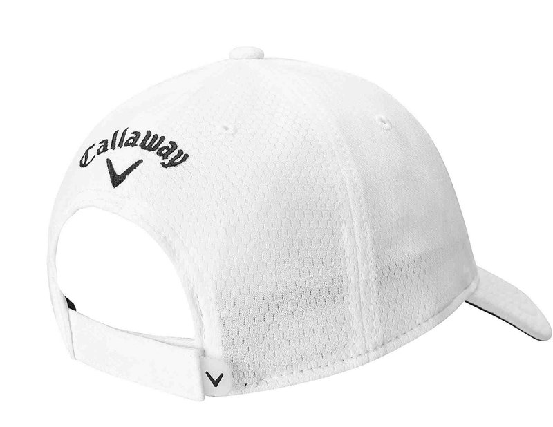 Callaway Fronted Crested men's cap, white