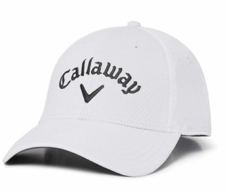 Callaway Side Crested women's cap, white
