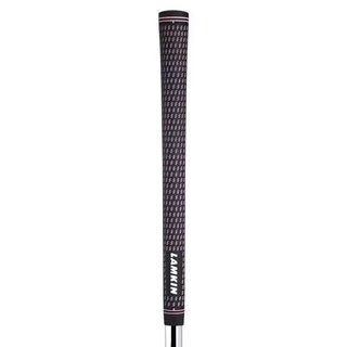 Lamkin Crossline Ladies Undersize Golf Grip, Black/Pink