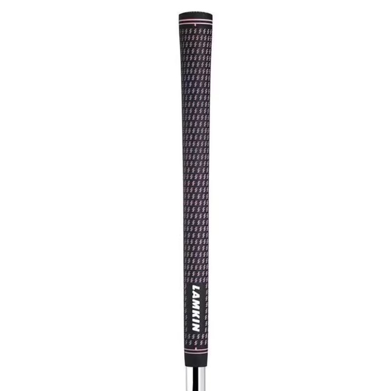 Lamkin Crossline Ladies Undersize Golf Grip, Black/Pink
