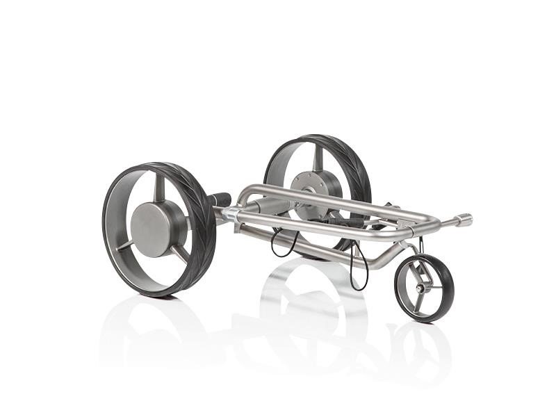 JuCad Drive SL Titan Silence 2.0 electric trolley, titanium