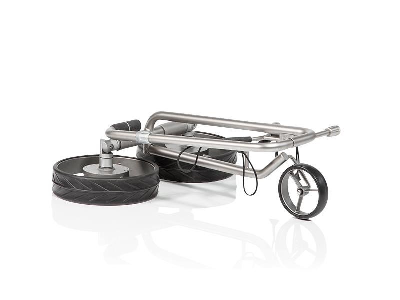 JuCad Drive SL Titan Silence 2.0 electric trolley, titanium