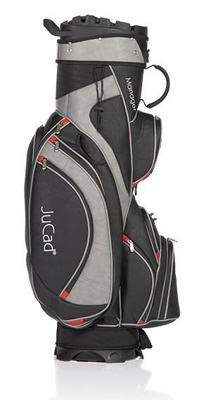 JuCad Manager Plus cart bag, black/grey