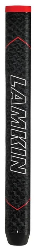 Lamkin SINKFIT Rubber Straight putter grip, Standard, black/red