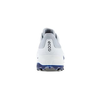 Ecco Biom G5 mens golf shoes, white/blue