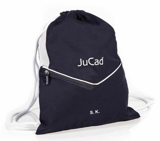 JuCad JuCad drawstring sports bag, blue