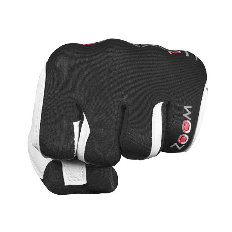 Zoom Zoom Hybrid mens golf glove, white/black/red
